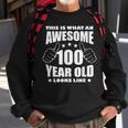 100 Geburtstag Tolles Geschenk Für Ihre 100 Jahre Alte Oma Sweatshirt Geschenke für alte Männer