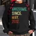 11 Years Old Awesome Since May 2012 11Th Birthday Sweatshirt Gifts for Old Men