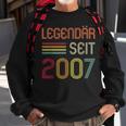 15 Geburtstag Legendär Seit 2007 Geschenk Sweatshirt Geschenke für alte Männer