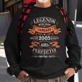 18 Jahre 2005 Legenden Wurden Im Januar 2005 Geboren Sweatshirt Geschenke für alte Männer