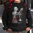 18 To Life Driving And Surviving Skeleton Sweatshirt Gifts for Old Men