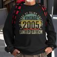 18 Year Old Gifts Vintage 2005 Limited Edition 18Th Birthday Sweatshirt Gifts for Old Men