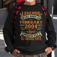 19 Years Old Gifts Legends Born In February 2004 19Th Bday Sweatshirt Gifts for Old Men