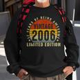 2006 Limitierte Edition 17 Jahre Genial Sweatshirt zum 17. Geburtstag Geschenke für alte Männer