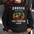 Cousin Man Myth Fishing Legend Funny Fathers Day Gift Sweatshirt