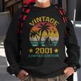 22 Years Old Vintage 2001 Limited Edition 22Nd Birthday Gift Sweatshirt Gifts for Old Men