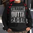23 Year Old Gift Straight Outta 2000 Made In 23Rd Birthday Men Women Sweatshirt Graphic Print Unisex Gifts for Old Men