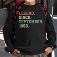 39. Geburtstag Sweatshirt – Legende Seit September 1983 Geschenke für alte Männer