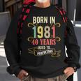 40 Geburtstag Männer 40 All Legends Are Born In März 1981 Sweatshirt Geschenke für alte Männer