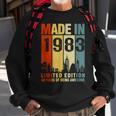 40Th Birthday Made In 1983 Limited Edition 40 Years Old Sweatshirt Gifts for Old Men