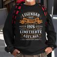 46 Geburtstag Mann 46 Jahre Legendär Seit Oktober 1976 Sweatshirt Geschenke für alte Männer