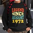 50 Year Old Legend Since August 1972 Birthday 50Th Sweatshirt Gifts for Old Men