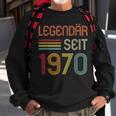 51 Geburtstag Legendär Seit 1970 Geschenk Sweatshirt Geschenke für alte Männer