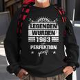 60. Geburtstag Herren Sweatshirt, Legende 1963 für Papa & Opa Geschenke für alte Männer