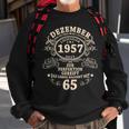 65 Geburtstag Geschenk Mann Mythos Legende Dezember 1957 Sweatshirt Geschenke für alte Männer