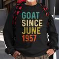 65 Geburtstag 65 Jahre Alte Ziege Seit Juni 1957 Sweatshirt Geschenke für alte Männer