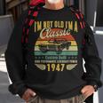 75Th Birthday Decorations Vintage Gifts For 75 Year Old Man Sweatshirt Gifts for Old Men