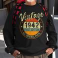 80 Geburtstag Farben Geboren Im Jahr 1942 80 Jahre Vintage Sweatshirt Geschenke für alte Männer