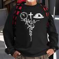A Lot Can Happen In 3 Days He Is Risen Easter Day Christians Sweatshirt Gifts for Old Men