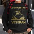 Afghanistan Veteran Graphic Sweatshirt Gifts for Old Men