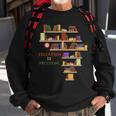 Africa Education Is Freedom Library Book Black History Month Sweatshirt Gifts for Old Men