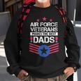 Air Force Veterans Makes The Best Dad Vintage Us Military Sweatshirt Gifts for Old Men