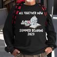 All Together Now Summer Reading Program 2023 Pig Elephant Sweatshirt Gifts for Old Men