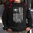 American Flag Drone Clothing - Drone Pilot Vintage Drone Sweatshirt Gifts for Old Men