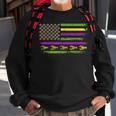 American Flag Mardi GrasMardi Gras Crawfish Outfit  V2 Sweatshirt Gifts for Old Men