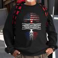 American Grown With French Roots Gift France Men Women Sweatshirt Graphic Print Unisex Gifts for Old Men