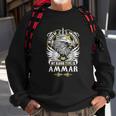 Ammar Name - In Case Of Emergency My Blood Sweatshirt Gifts for Old Men