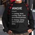 Angie Definition Personalized Custom Name Loving Kind Sweatshirt Gifts for Old Men
