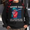 Anime Dad Cute Anime Guy Manga Art Lover Sweatshirt Gifts for Old Men