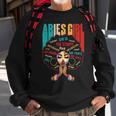 Aries Girl She Slays & Prays March April Birthday Queens Sweatshirt Gifts for Old Men