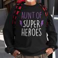 Aunt Of Super Heroes Funny Aunt Gift Sweatshirt Gifts for Old Men