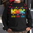 Autism Awareness Puzzle Chemical Elements Sweatshirt Gifts for Old Men