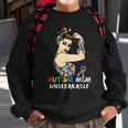 Autism Mom Unbreakable Autism Awareness Month Sweatshirt Gifts for Old Men