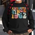 Awesome Since 1962 61St Birthday Retro Gifts Born In 1962 Sweatshirt Gifts for Old Men