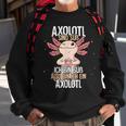 Axolotl Sind Süß Axolotl Sweatshirt Geschenke für alte Männer