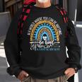 Be Kind Autism Awareness Leopard Rainbow Choose Kindness Sweatshirt Gifts for Old Men