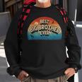 Best Big Brother Ever Men Retro Vintage Sunset Decor Brother Sweatshirt Gifts for Old Men