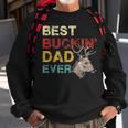 Best Buckin Dad Ever Deer Hunting Fathers Day Gift V3 Sweatshirt Gifts for Old Men