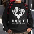 Best Buckin Uncle Ever Deer Hunting Lover Gifts Dad Sweatshirt Gifts for Old Men