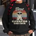 Best Cavapoo Dad Ever Vintage Retro Dog Dad Sweatshirt Gifts for Old Men
