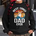 Best Dog Dad Ever Corgi Retro Vintage Sweatshirt Gifts for Old Men