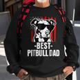 Best Pitbull Dad Mens Funny American Pit Bull Gift For Mens Sweatshirt Gifts for Old Men