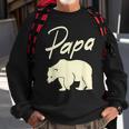 Bester Papa Cooler Vater Bär Sweatshirt, Ideales Geschenk zum Vatertag Geschenke für alte Männer