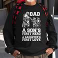 Bicer Dad Hero First Love Dirt Bike Rider Motocross Gift Sweatshirt Gifts for Old Men