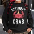 Birthday Crab Owner Sweatshirt Gifts for Old Men