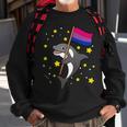 Bisexual Pride Orca Bisexual Sweatshirt Gifts for Old Men